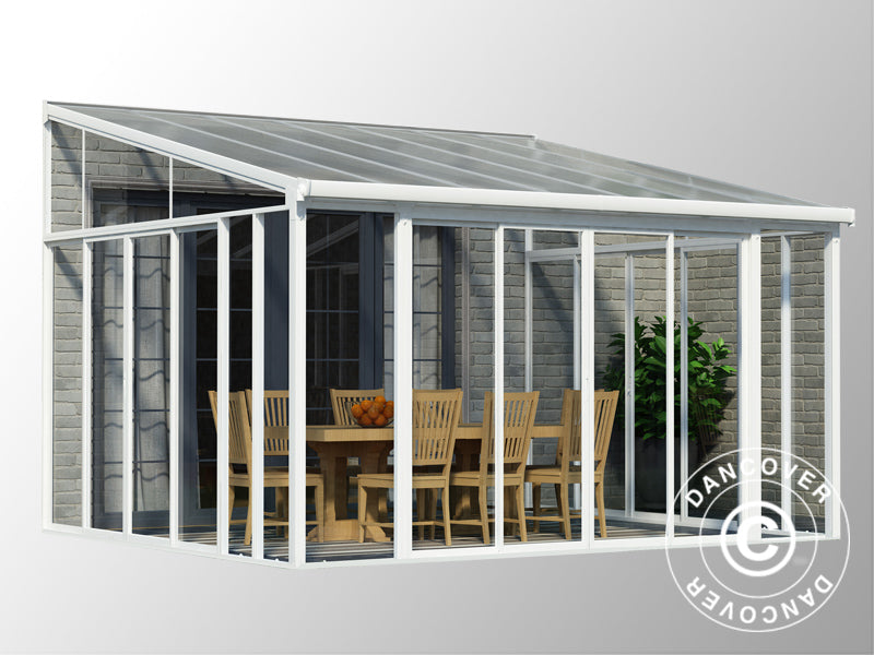 Conservatory SanRemo, Palram/Canopia, 4x4.25 m, White