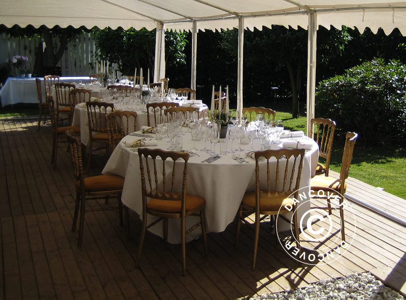 Marquee PLUS 4x8 m PE 700, Grey/White