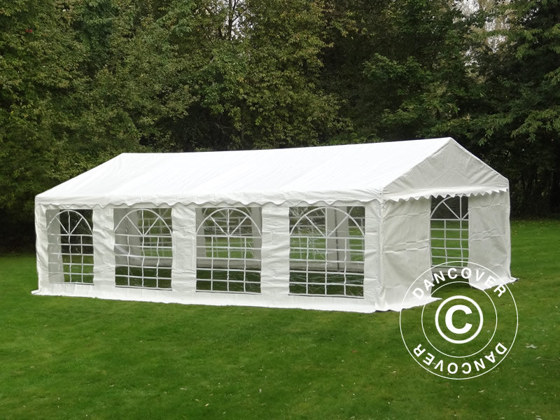 Marquee PLUS 5x8 m PE 700, White