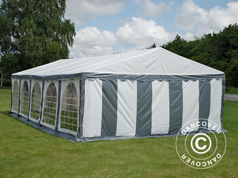 Marquee Original 5x10 m PVC 900, Grey/White