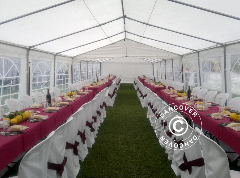 Marquee PLUS 5x10 m PE 700, White