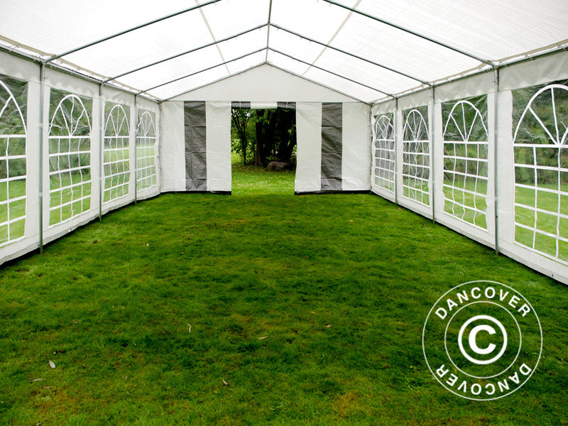 Marquee PLUS 5x10 m PE 700, Grey/White