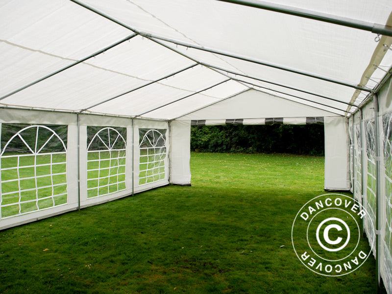 Marquee PLUS 5x10 m PE 700, Grey/White