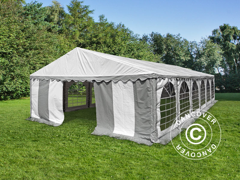 Marquee, Exclusive CombiTents® 900 6x12 m, 4-in-1, Grey/White