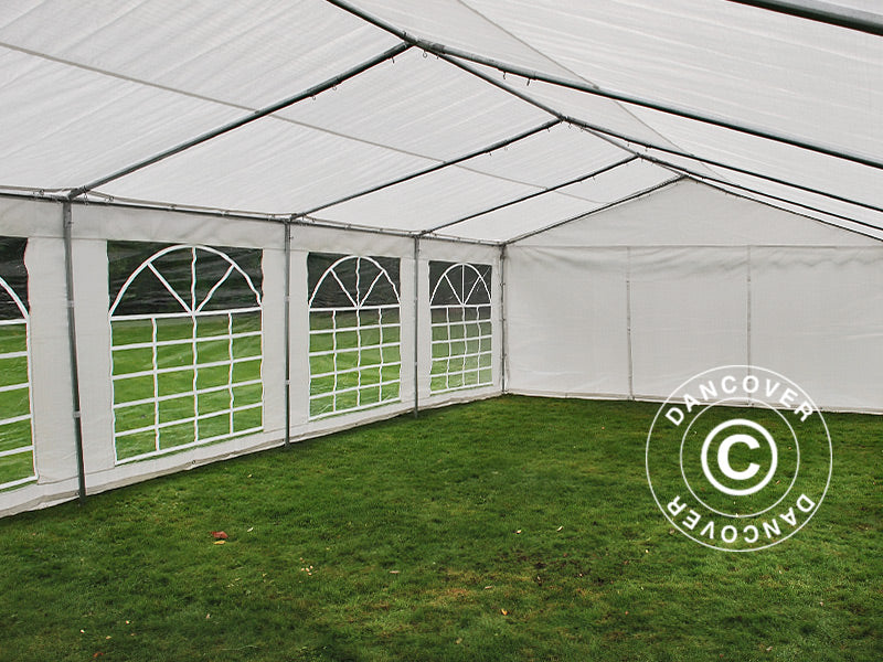 Marquee PLUS 5x8 m PE 700, White + Ground bar