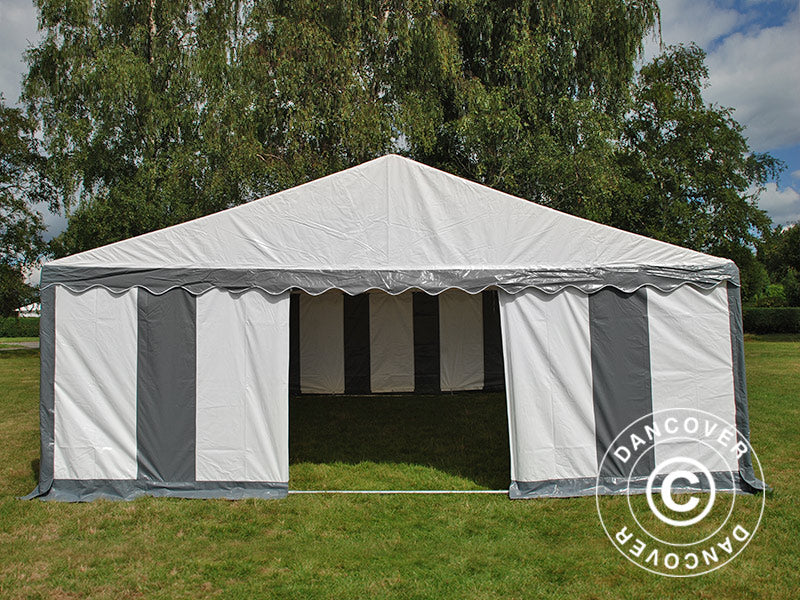 Marquee Original 6x8 m PVC 900, Grey/White