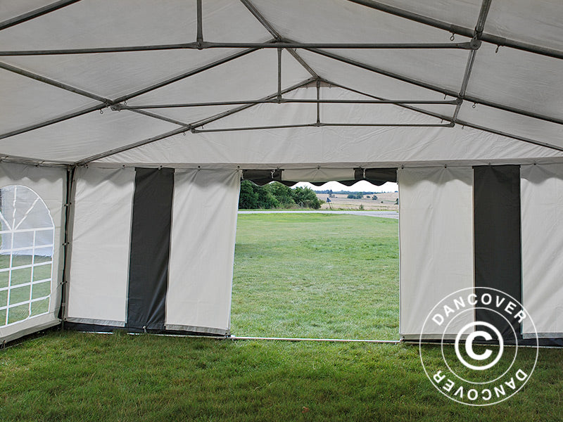 Marquee Original 6x8 m PVC 900, Grey/White