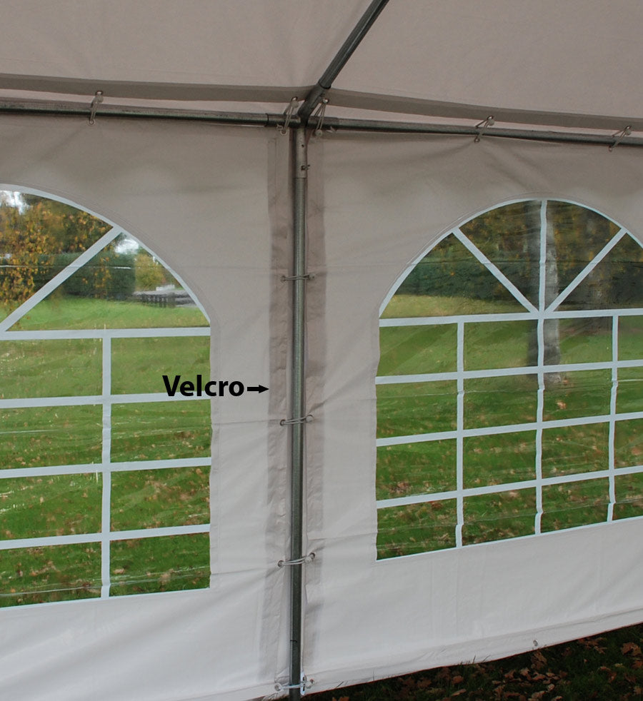 Marquee Original 6x8 m PVC 900, Grey/White