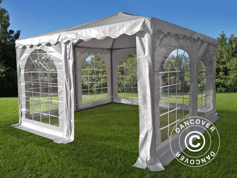 Pagoda Marquee Exclusive 5x5 m PVC, White