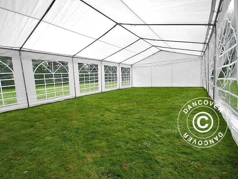 Marquee PLUS 5x10 m PE 700, White + Ground bar