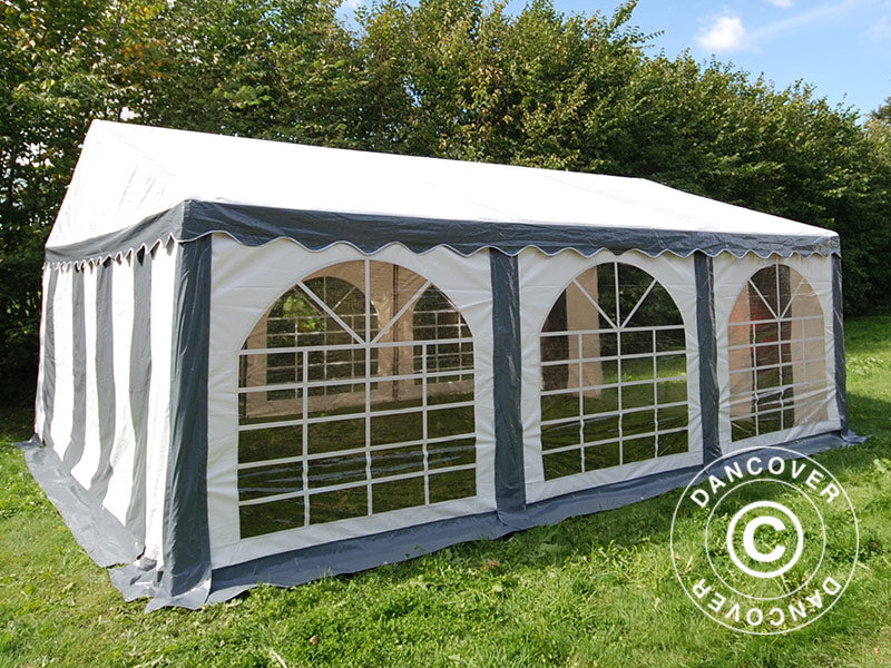 Marquee Original 4x6 m PVC 900, Grey/White