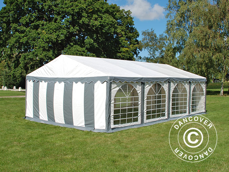 Marquee Original 5x8 m PVC 900, Grey/White