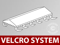 Roof cover for Marquee UNICO, PVC/Polyester, 5x10 m, White