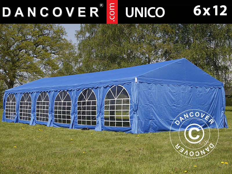 Marquee UNICO 6x12 m, Blue