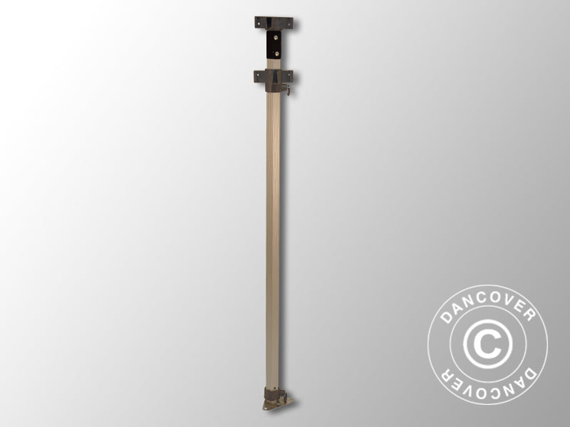 Complete middle leg 2.25/2.55 m, Grey fitting