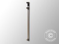 Complete corner leg 2.09/2.39 m, Black fitting