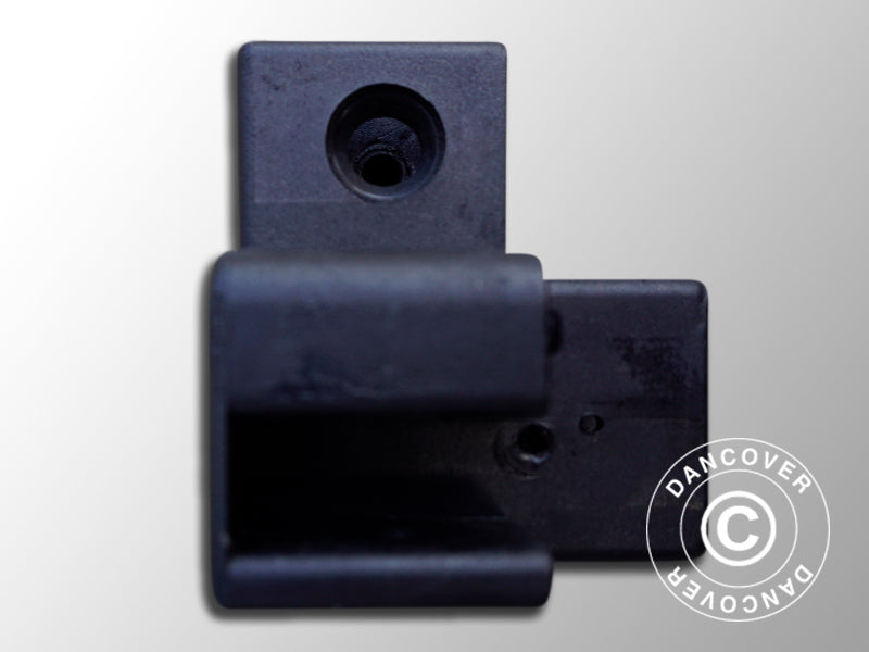 Top fitting for corner leg