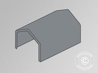 Roof cover for Storage Shelter PRO 3x6 m PVC, Grey
