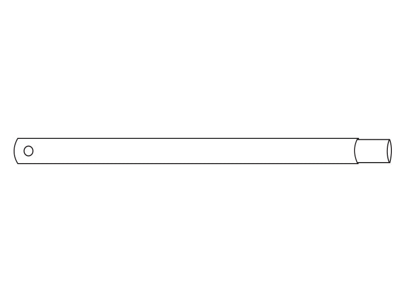 Regular leg pipe for Storage tent PRO for 2.4x,2.4 m series