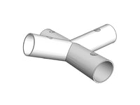 4-ways connector, Ø42 mm, 140°