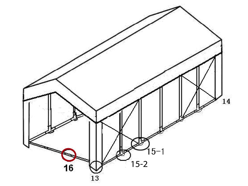 2-ways ground bar connector, Ø42 mm