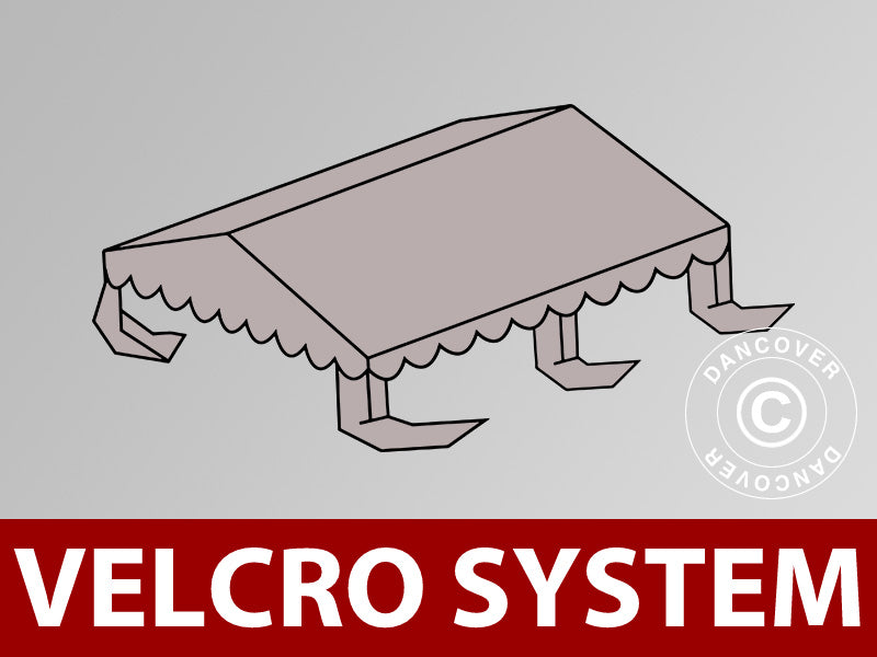 Roof cover for Marquee UNICO, PVC/Polyester, 4x4 m, Sand