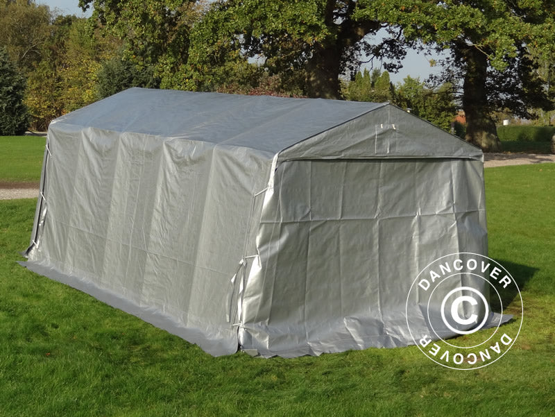 Portable Garage PRO 3.3x6x2.4 m PE, Grey