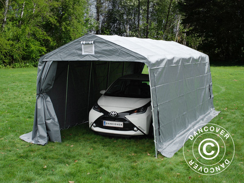 Portable Garage PRO 3.3x6x2.4 m PVC, Grey