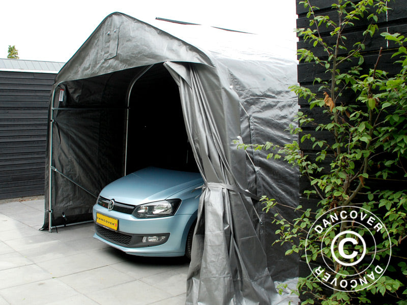 Portable Garage PRO 3.6x8.4x2.68 m PE, Grey