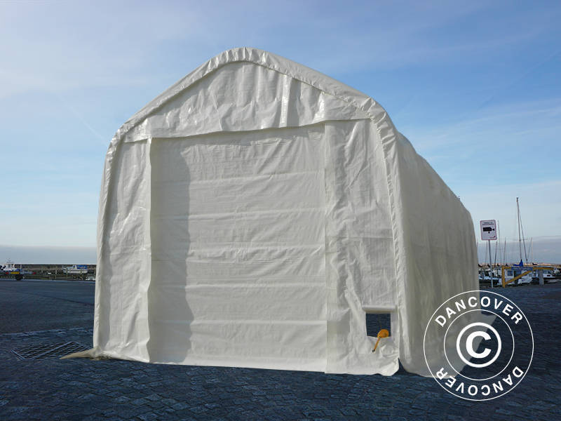 Storage tent Oceancover 5.5x15x4.1x5.3 m, PE, White