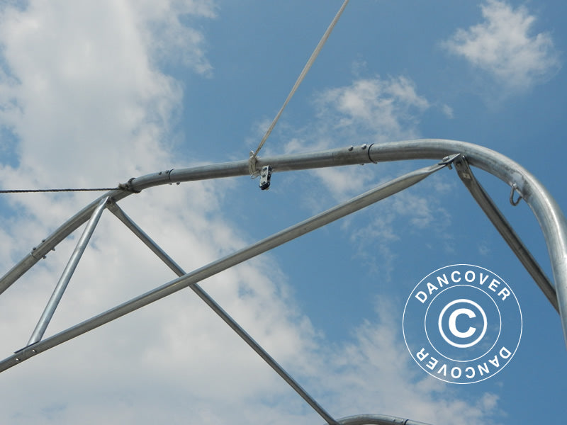 Storage shelter multiGarage 4x14x4.5x5.5 m, White