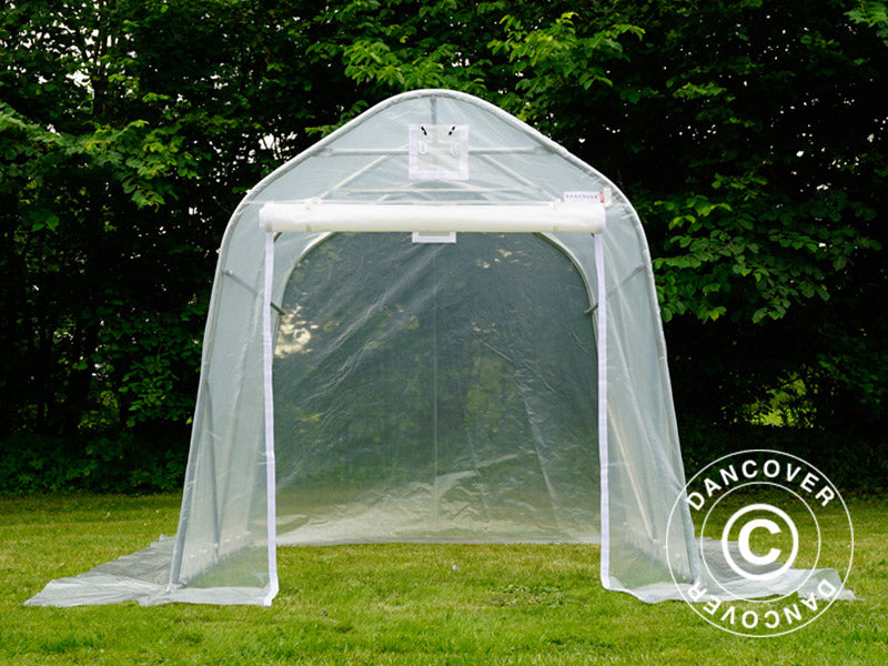 Polytunnel Greenhouse, 2x2x2 m, PE, 4 m², Transparent