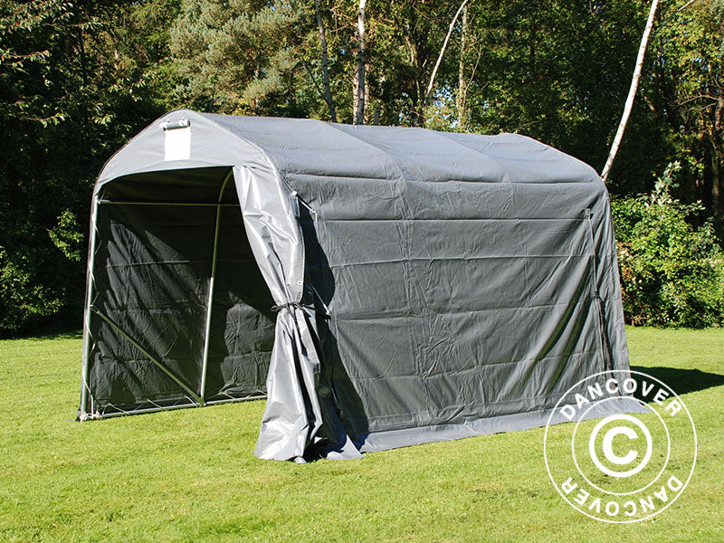 Storage tent PRO 2.4x3.6x2.34 m PVC, Grey