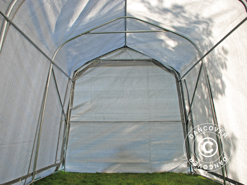 Storage tent PRO 2.4x6x2.34 m PE, Grey