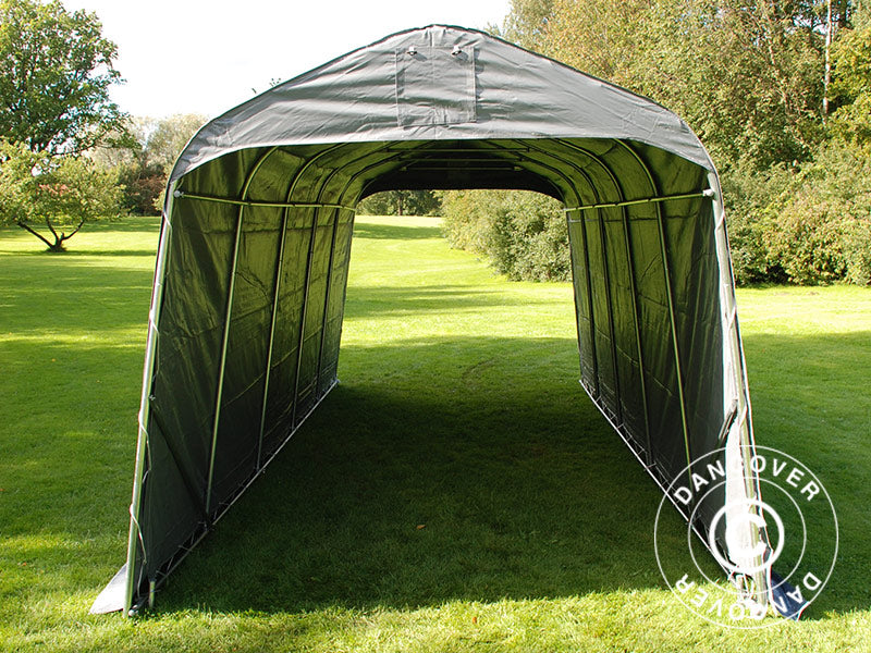 Storage tent PRO 2.4x6x2.34 m PVC, Grey