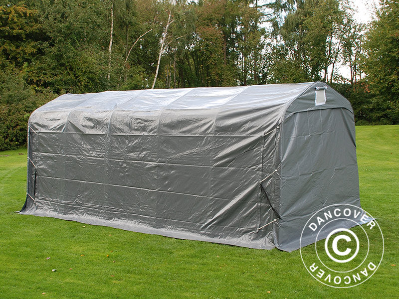 Storage tent PRO 2.4x6x2.34 m PVC, Grey