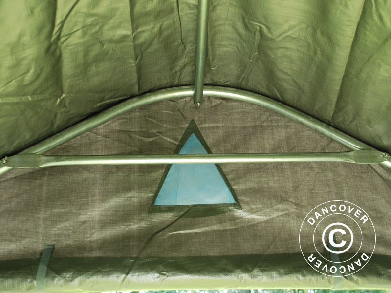 Storage tent PRO 2x2x2 m PE, with ground cover, Grey