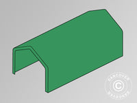 Roof cover for Storage Shelter PRO XL 5x8x2.5x3.89 m PVC, Green