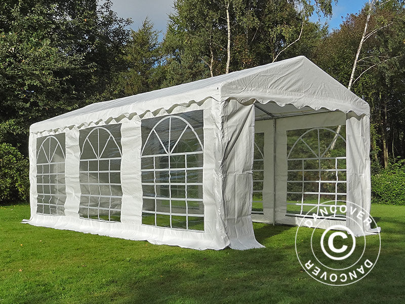 Storage Tent Basic 2-in-1, 3x6 m PE 700, White