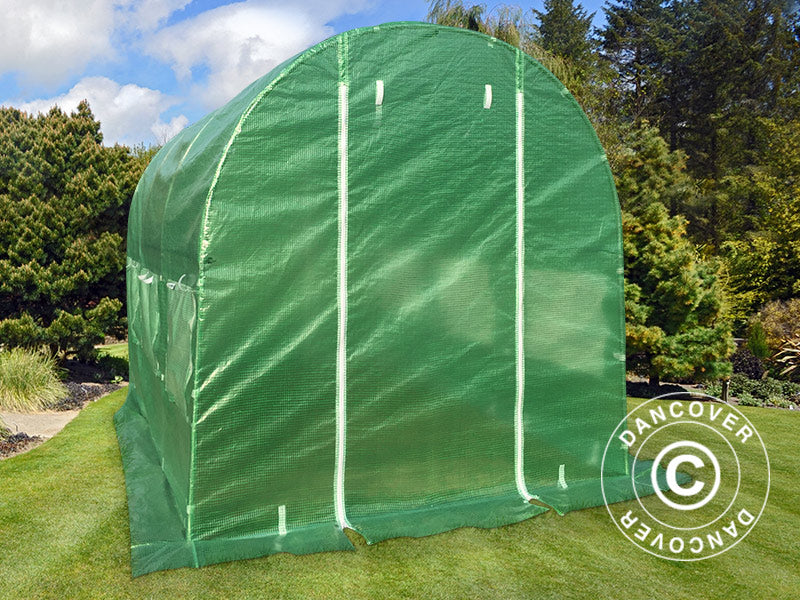 Polytunnel Greenhouse 2x3x2 m, 6 m², Green