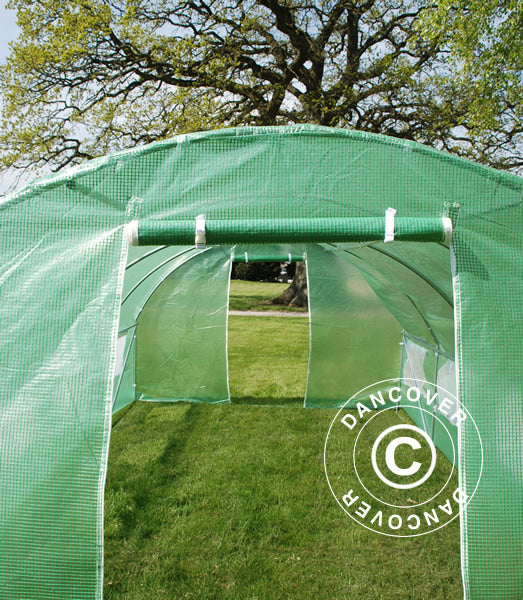 Polytunnel Greenhouse 3x6x2 m, 18 m², Green