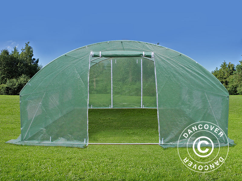 Polytunnel Greenhouse 4x4x2 m, 16 m², Green