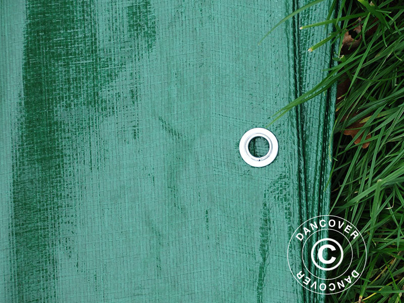 Tarpaulin 4x6 m, PE 150 g/m², Green