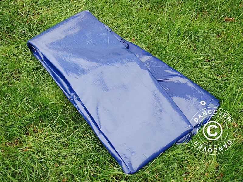 Tarpaulin 6x12 m, PE 250 g/m², Blue