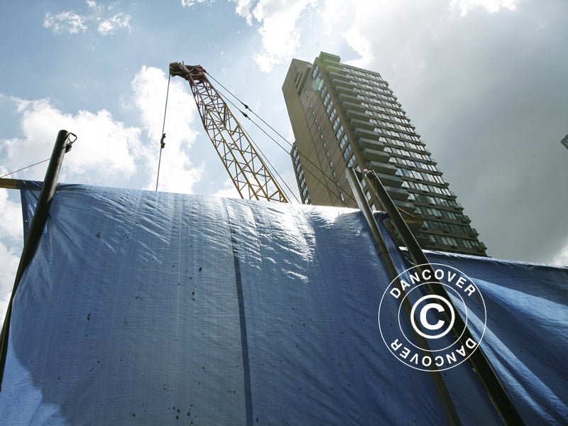 Tarpaulin 6x12 m, PE 250 g/m², Blue