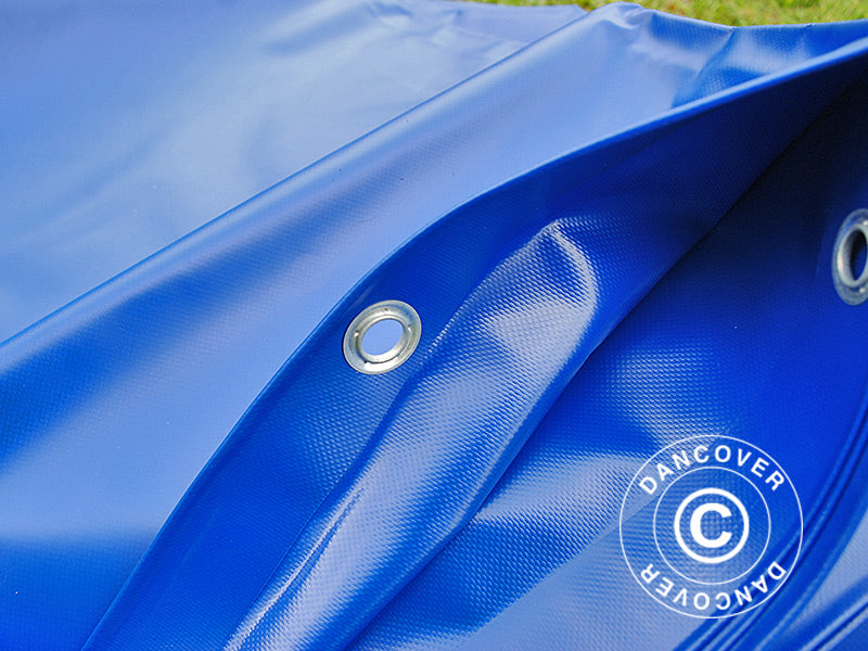 Tarpaulin 6x8 m, PVC 570 g/m², Blue