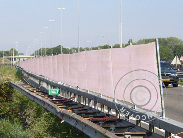 Fence tarpaulin 1.76x3.41 m, PE 150 g/m² White