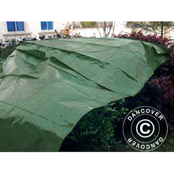 Tarpaulin 12x15 m, PE 65 g/m², Green