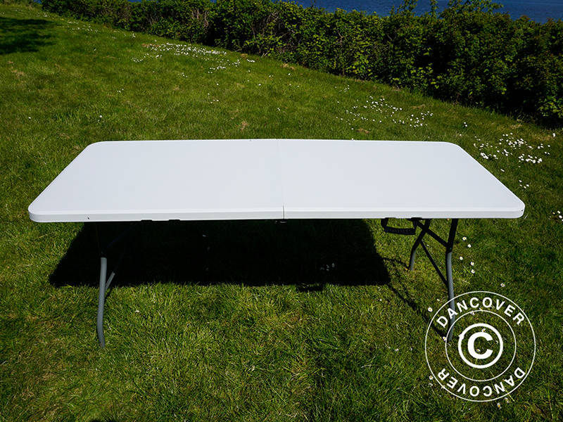 Folding Table 180x74x74 cm, Light Grey (25 pcs.)