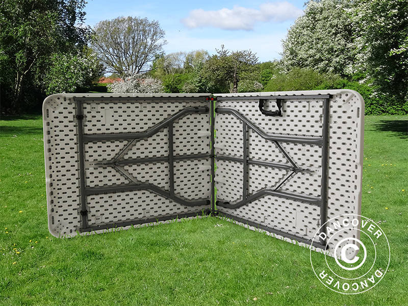 Folding Table 180x74x74 cm, Light Grey (25 pcs.)